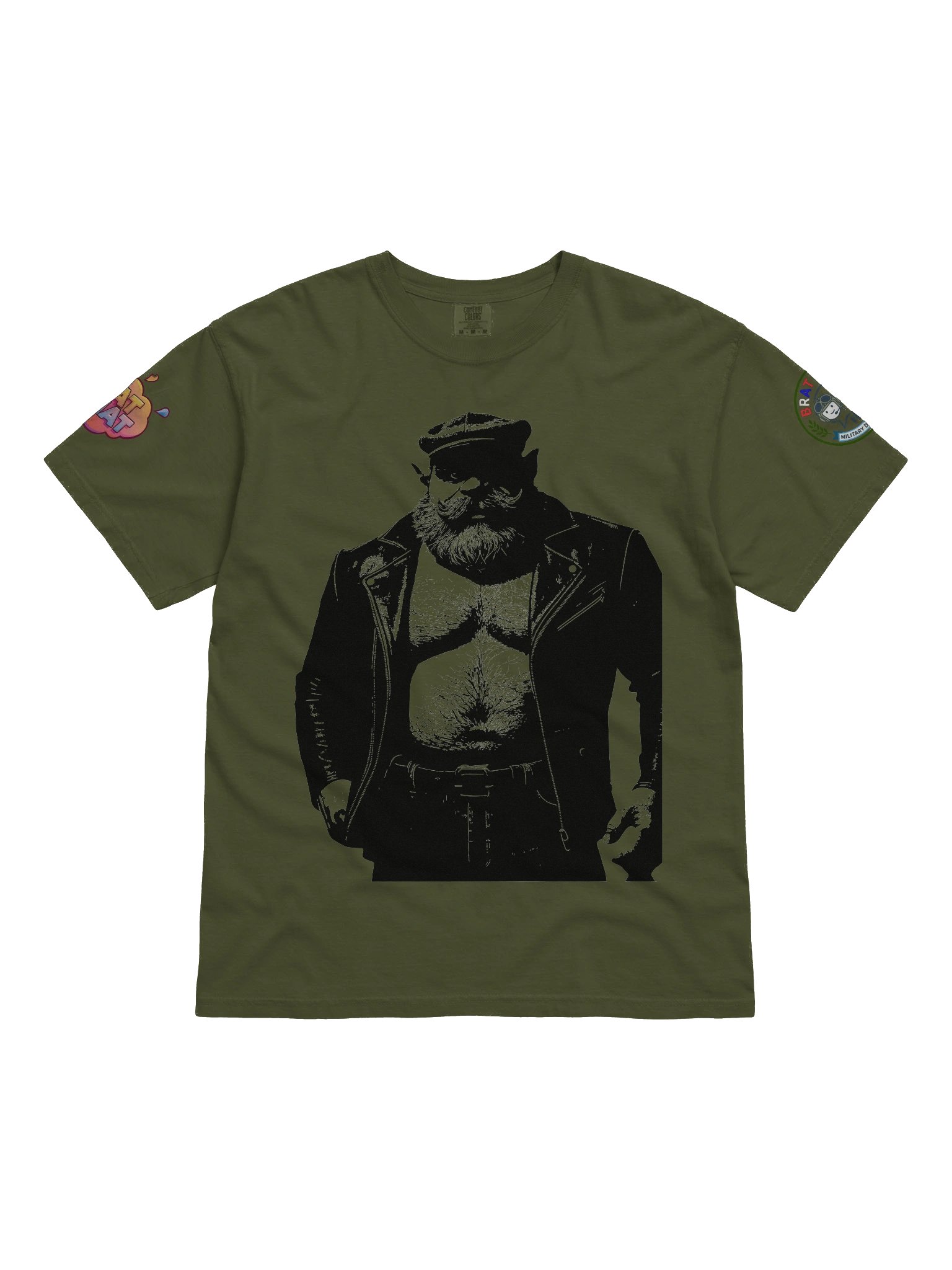 Bearded Rebel Graphic Tee product image (5)