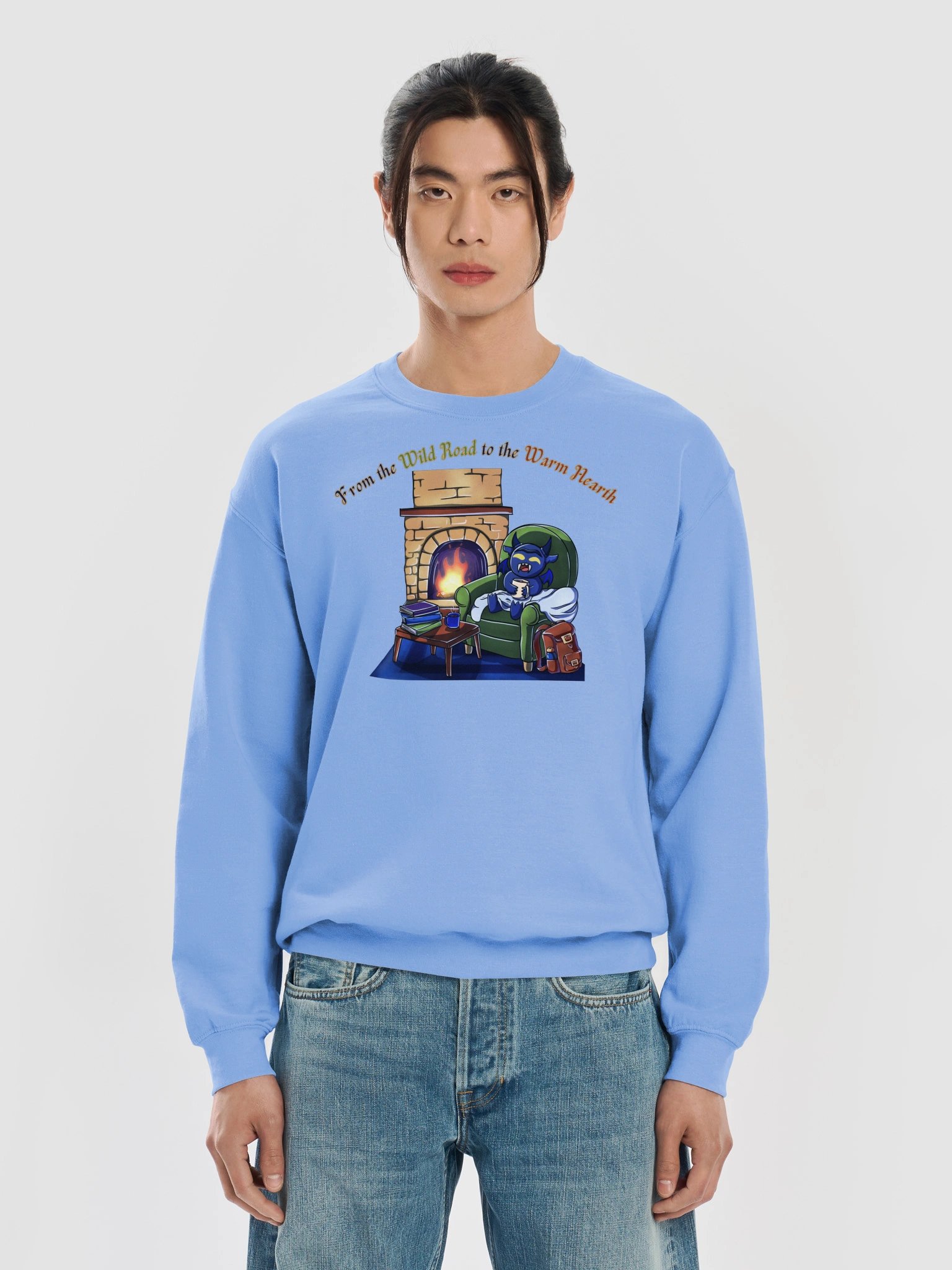 Wild Road to Warm Hearth Crewneck Sweathirt product image (76)