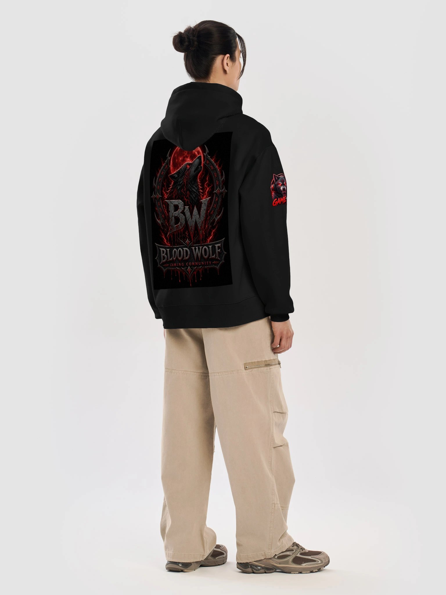 Blood Wolf Gaming Hoodie product image (36)