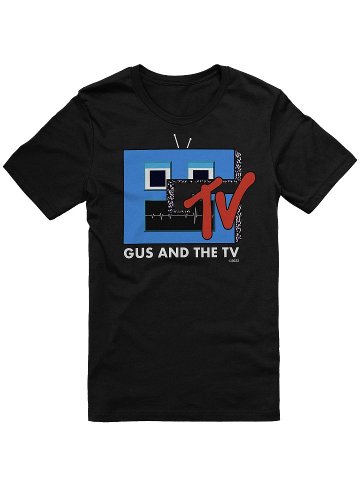 Gus and the TV - Black Shirt product image (1)