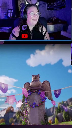 This event is way better than last year! #streamer #lol
Enjoying the ceremony and a giant butterfly lady shows up and crashes...