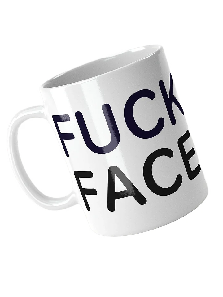 FUCKFACE Mug - Real Edition, All-white product image (1)