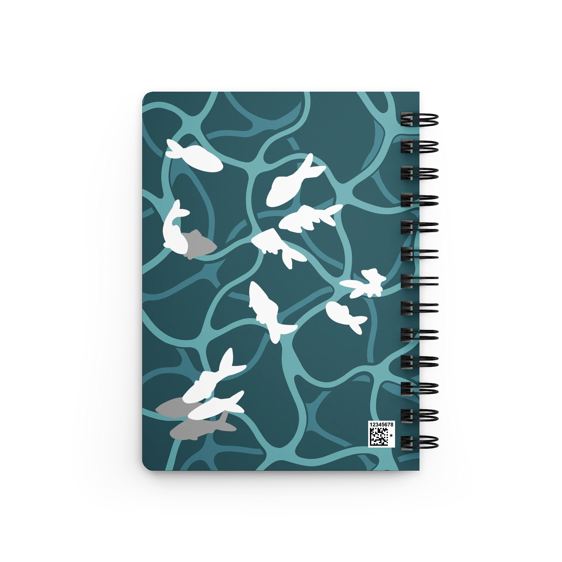 Spiral Bound Fishy Notebook product image (2)