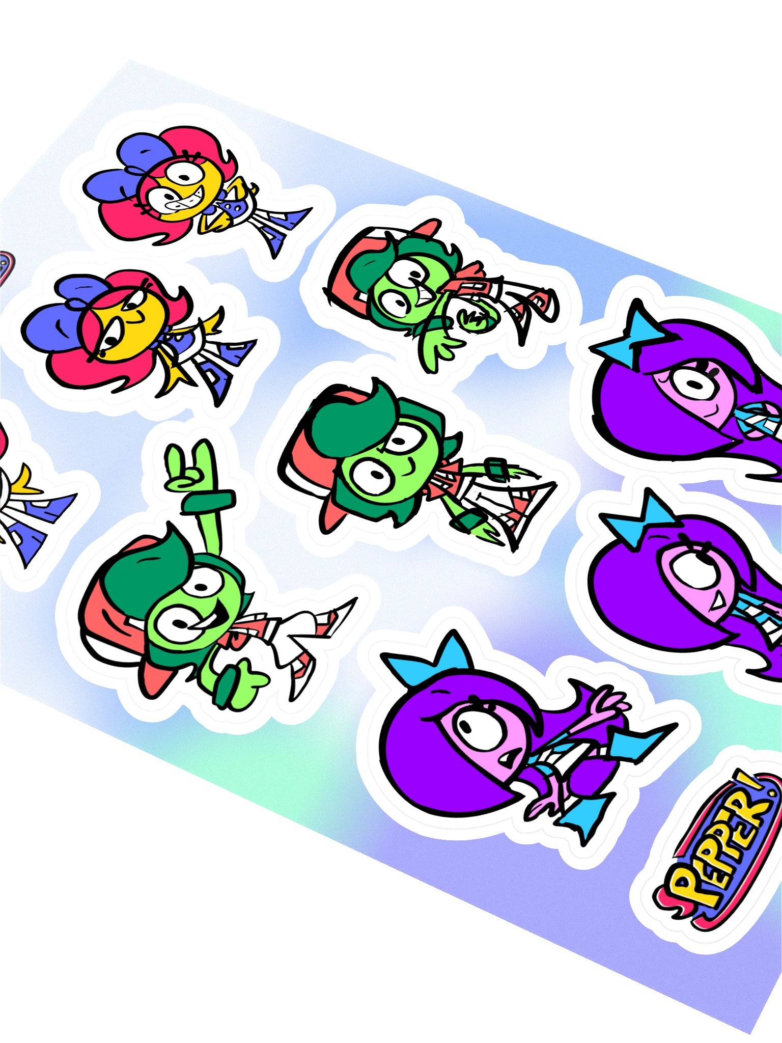 Pepper Sticker Sheet product image (3)