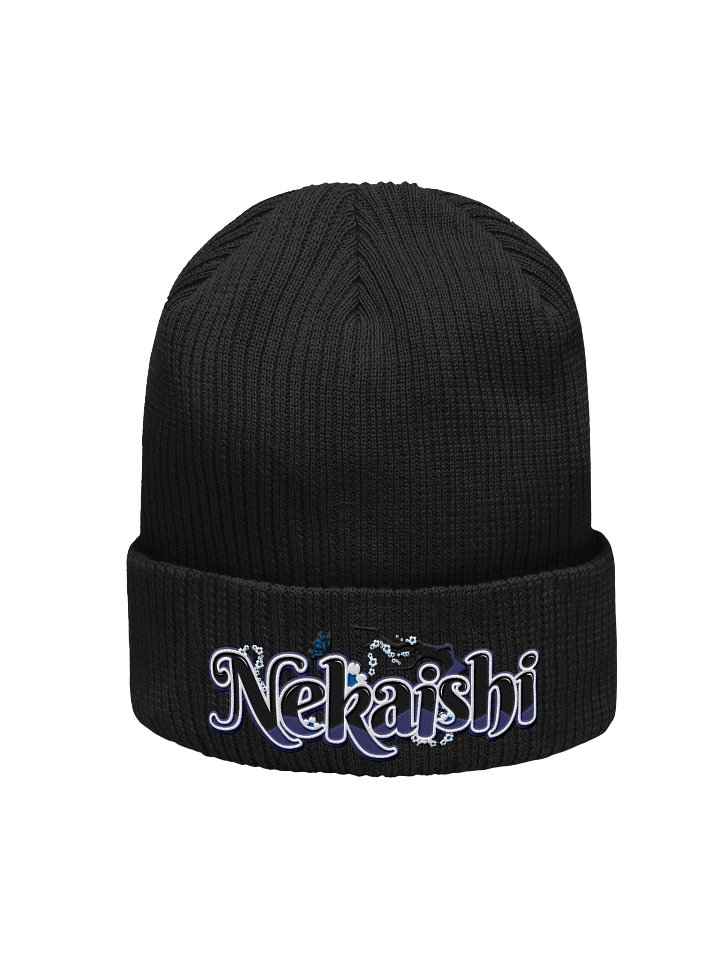 Organic Ribbed Beanie - Embroidered | Dark Logo product image (1)