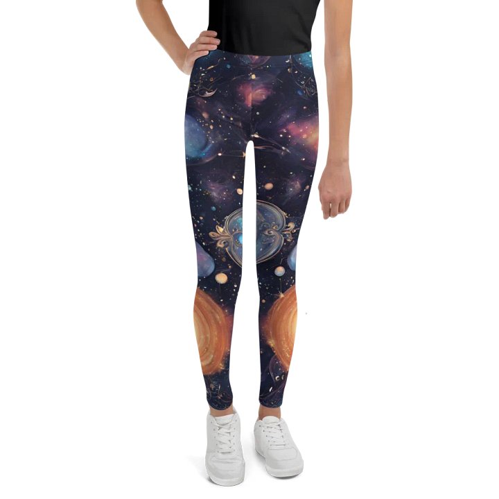 Cosmic Dreams Youth Leggings product image (1)