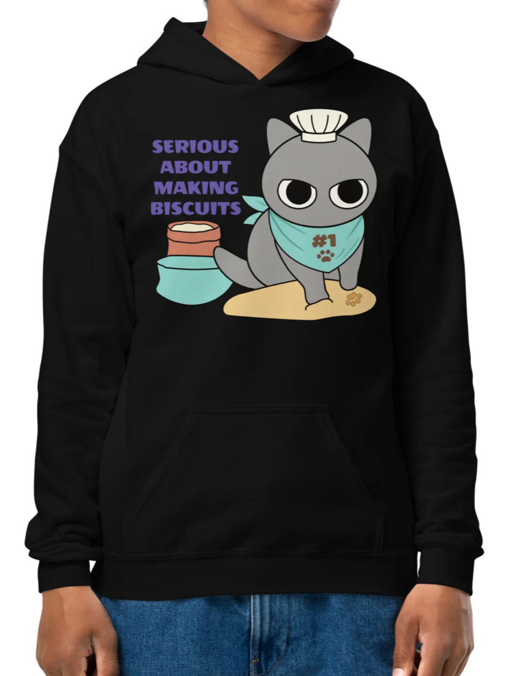 Biscuit Cat - Unisex Youth Hoodie product image (17)