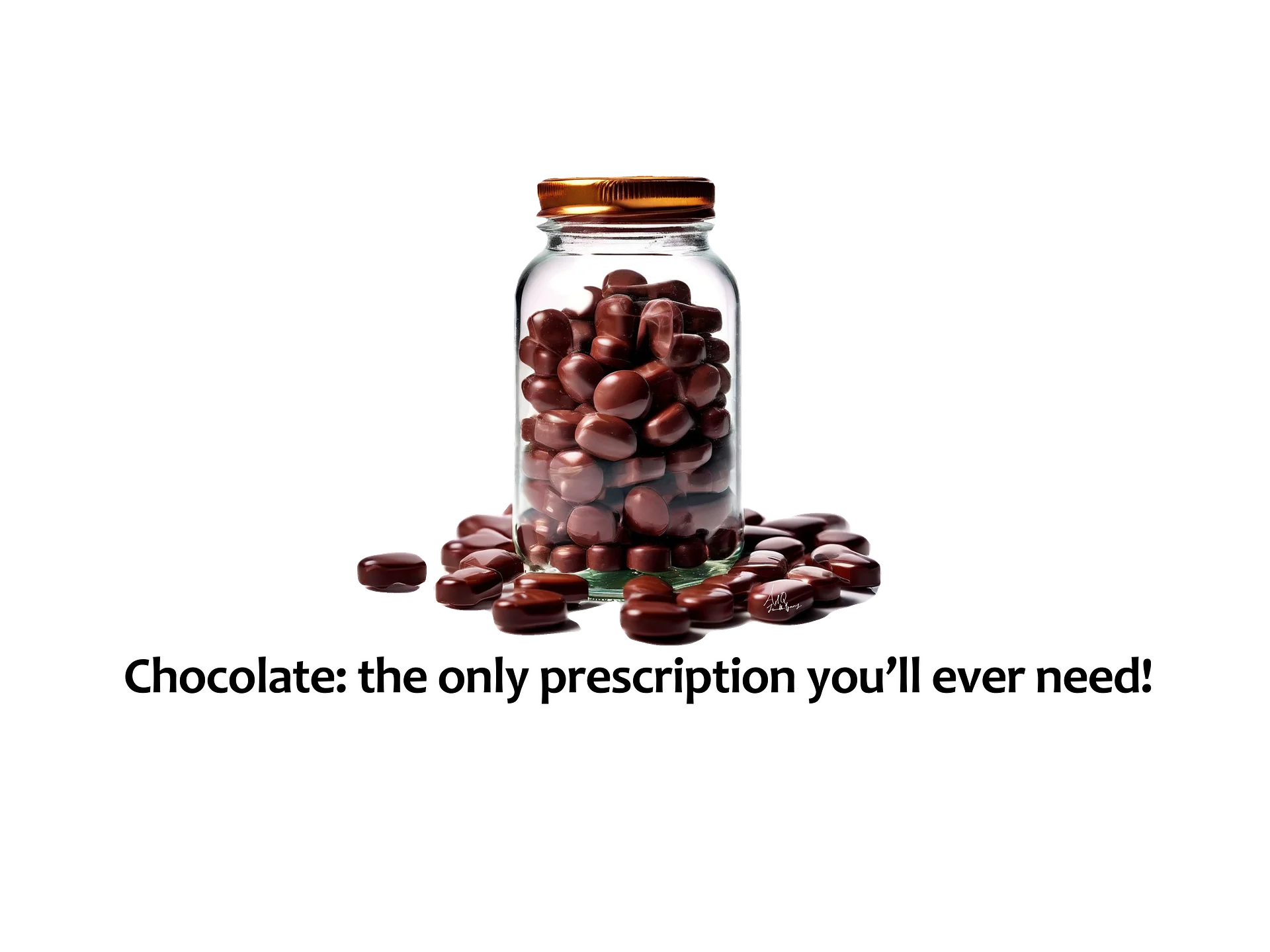 Chocolate: the only prescription you’ll ever need! COLORED MUG product image (69)