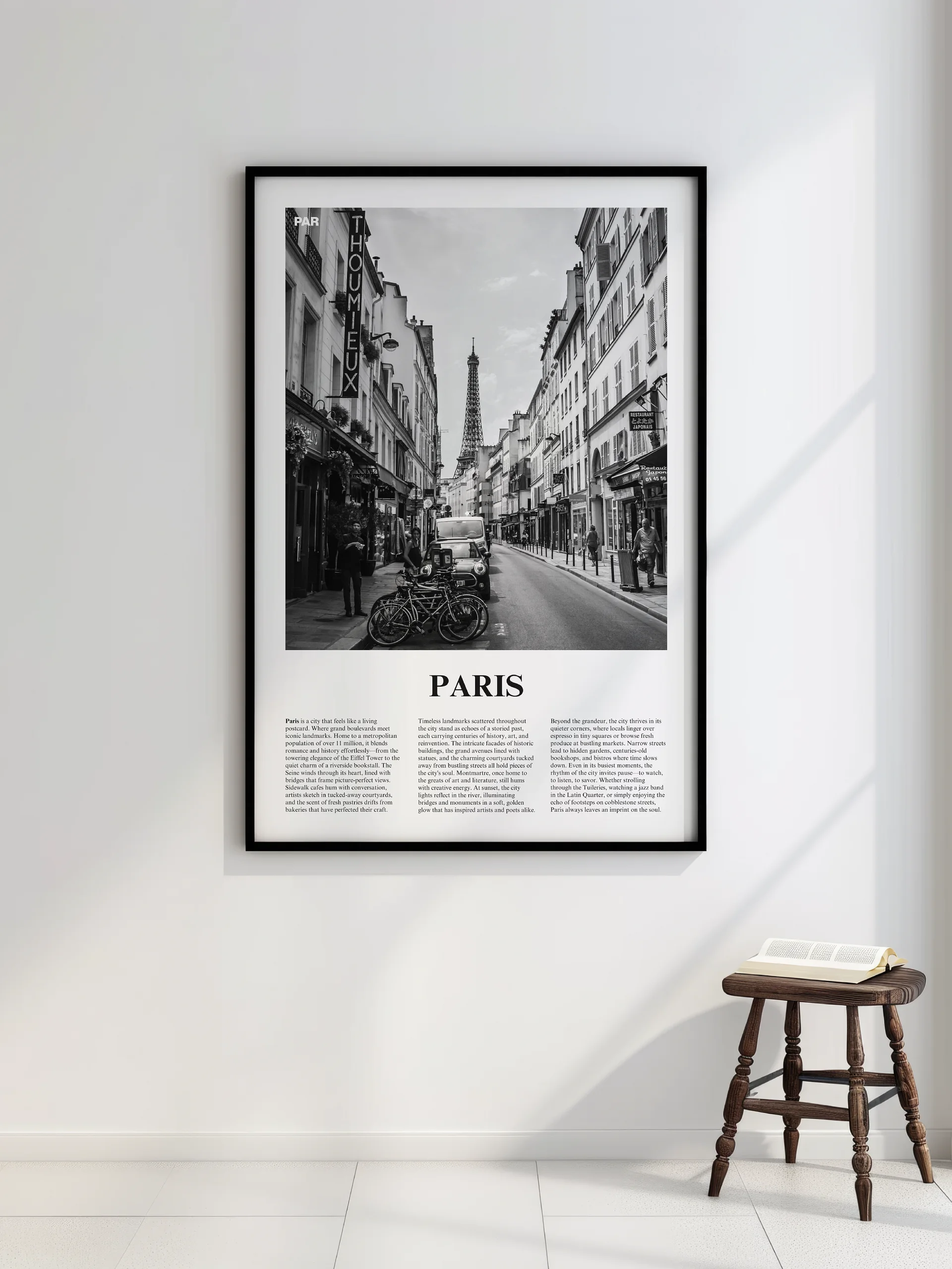 Paris 04 Newspaper Poster product image (2)