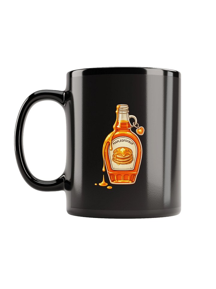 Syrup Bottle Mug (Black) product image (1)
