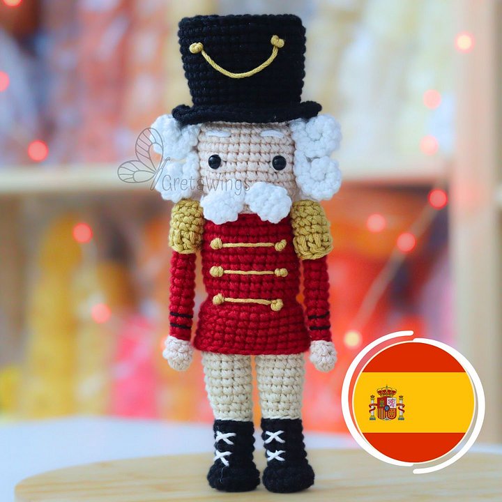 Patrón Cascanueces a Crochet Amigurumi PDF (Descarga Digital) product image (1)