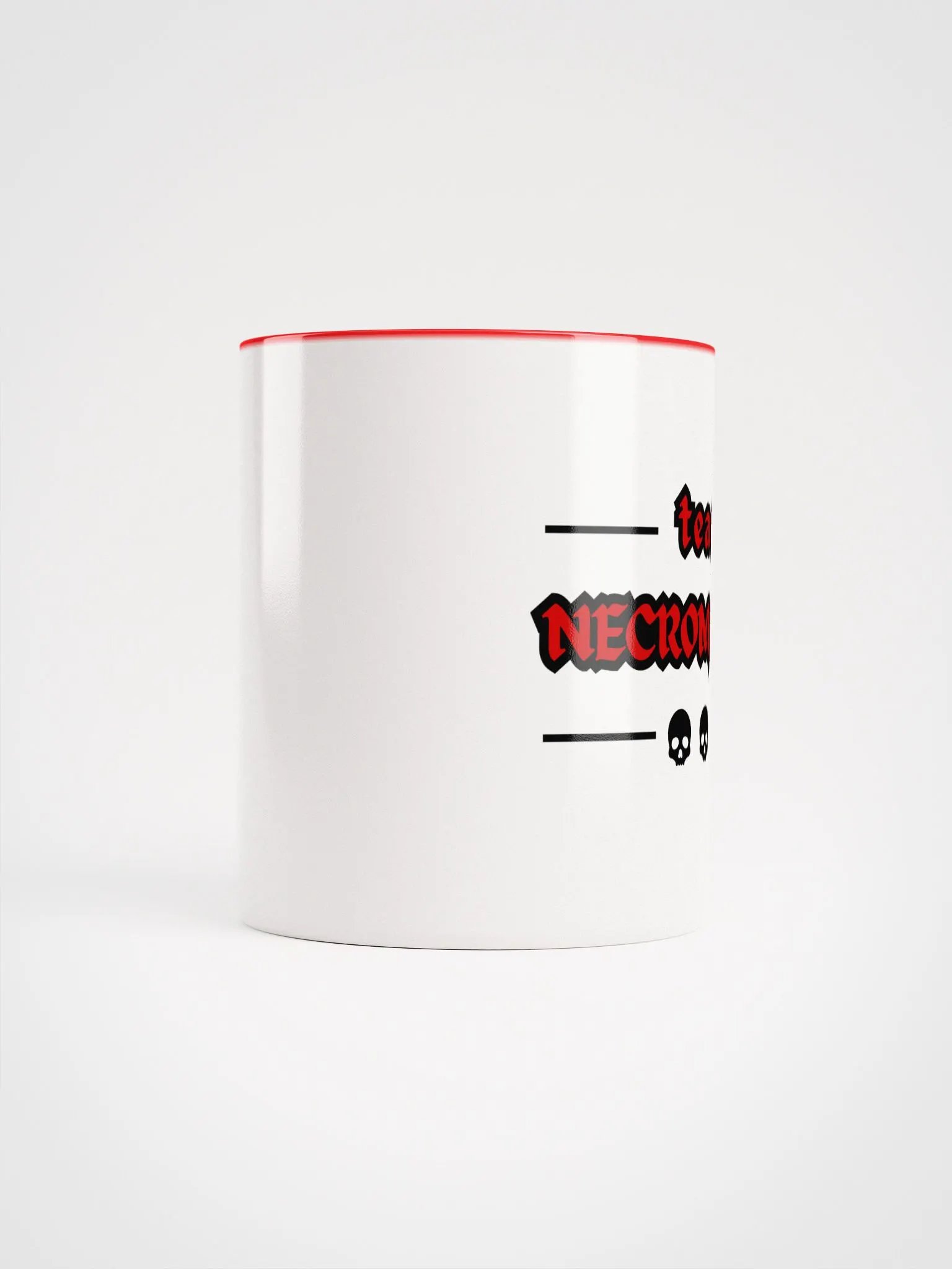 Team Necromancer White/Red Mug product image (5)