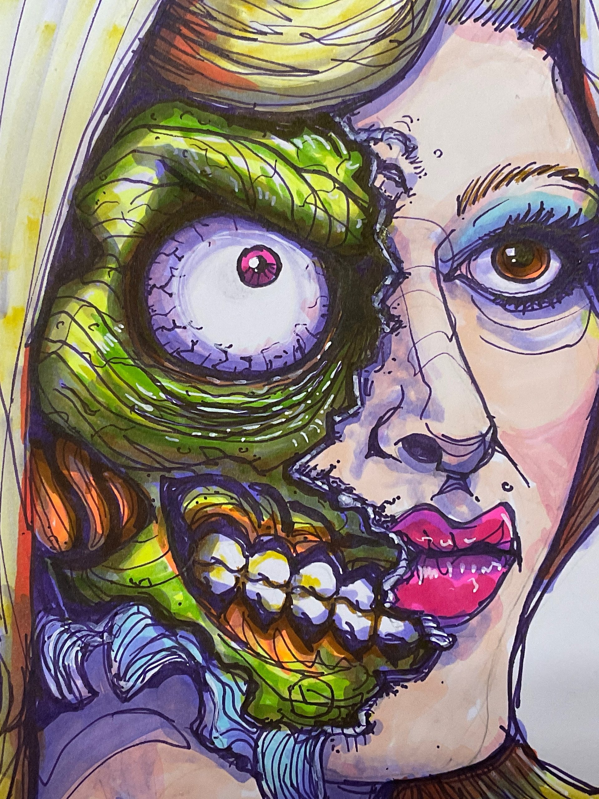 Mars Attacks: Martian Spy - Original Artwork product image (2)