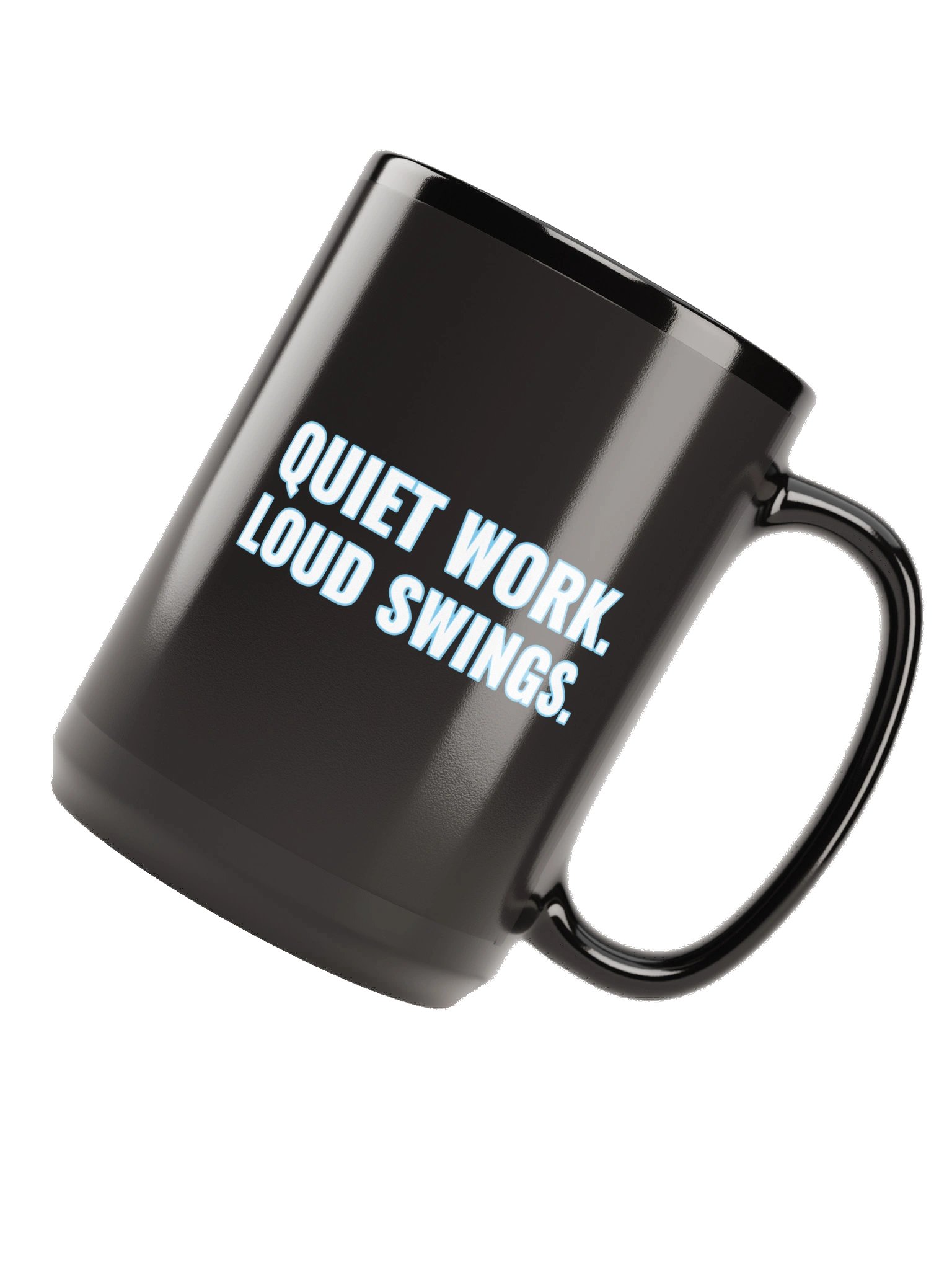 Quiet Work Mug – Black product image (6)