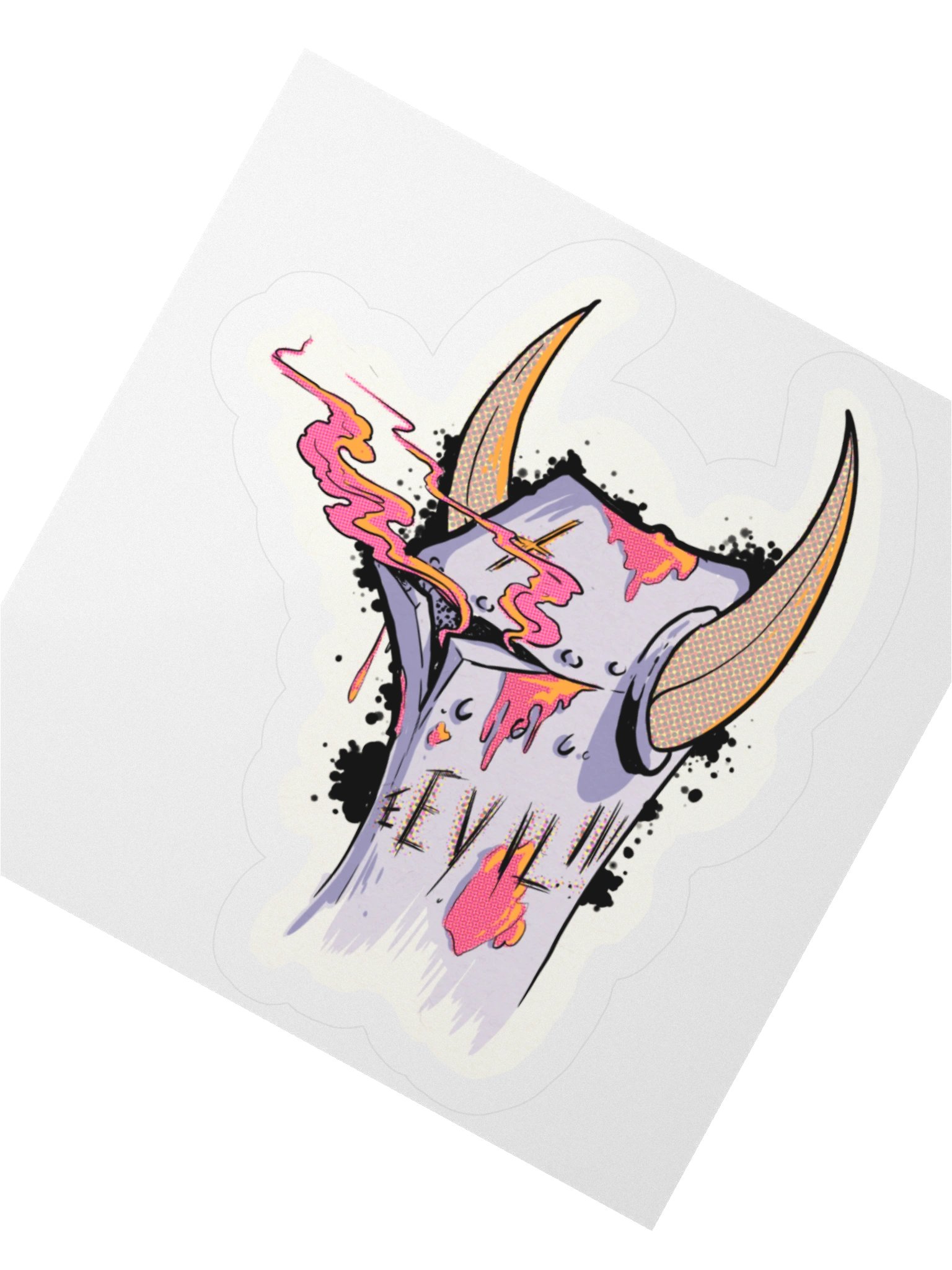 EEVIL!!!! Helmet Sticker product image (2)