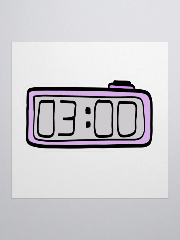 Sticker - 03:00 product image (1)