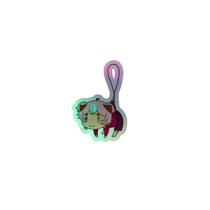 Keychain Bean (Holographic sticker) product image (1)