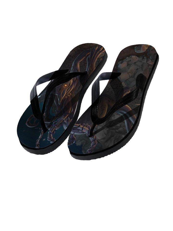 Here Kitty Kitty Kitty Flip-Flops product image (1)