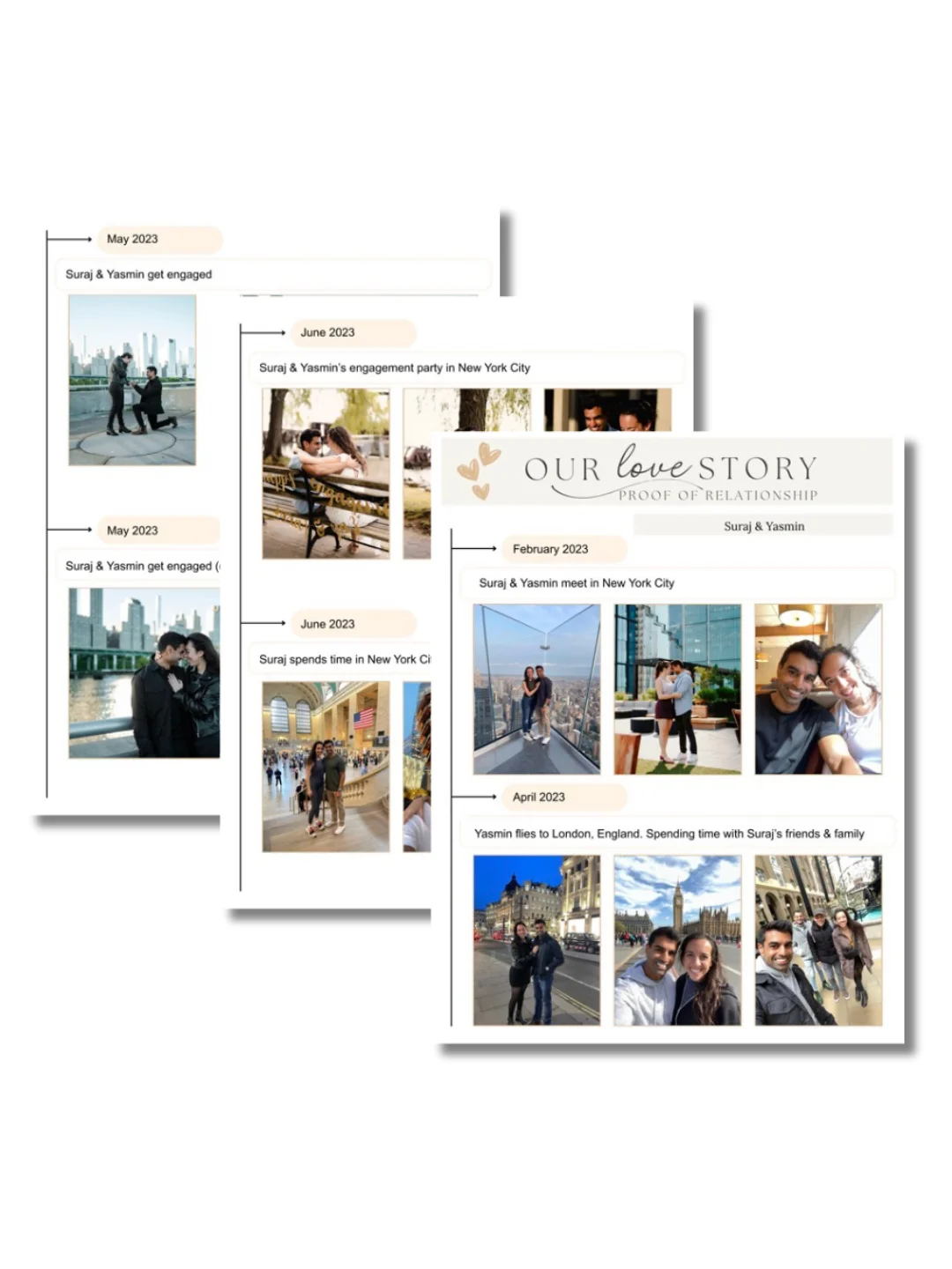 Proof of Relationship Template product image (1)