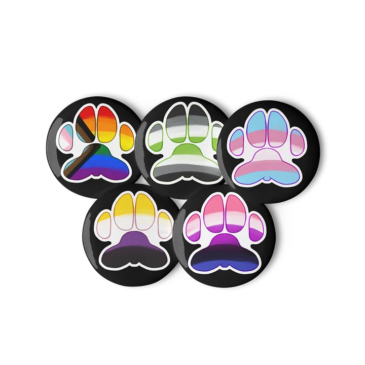 Pride Paw Pins - Set 1 product image (2)