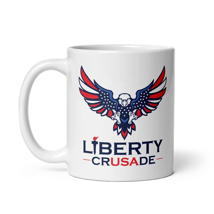 Liberty Crusade Eagle X Torch Mug product image (1)