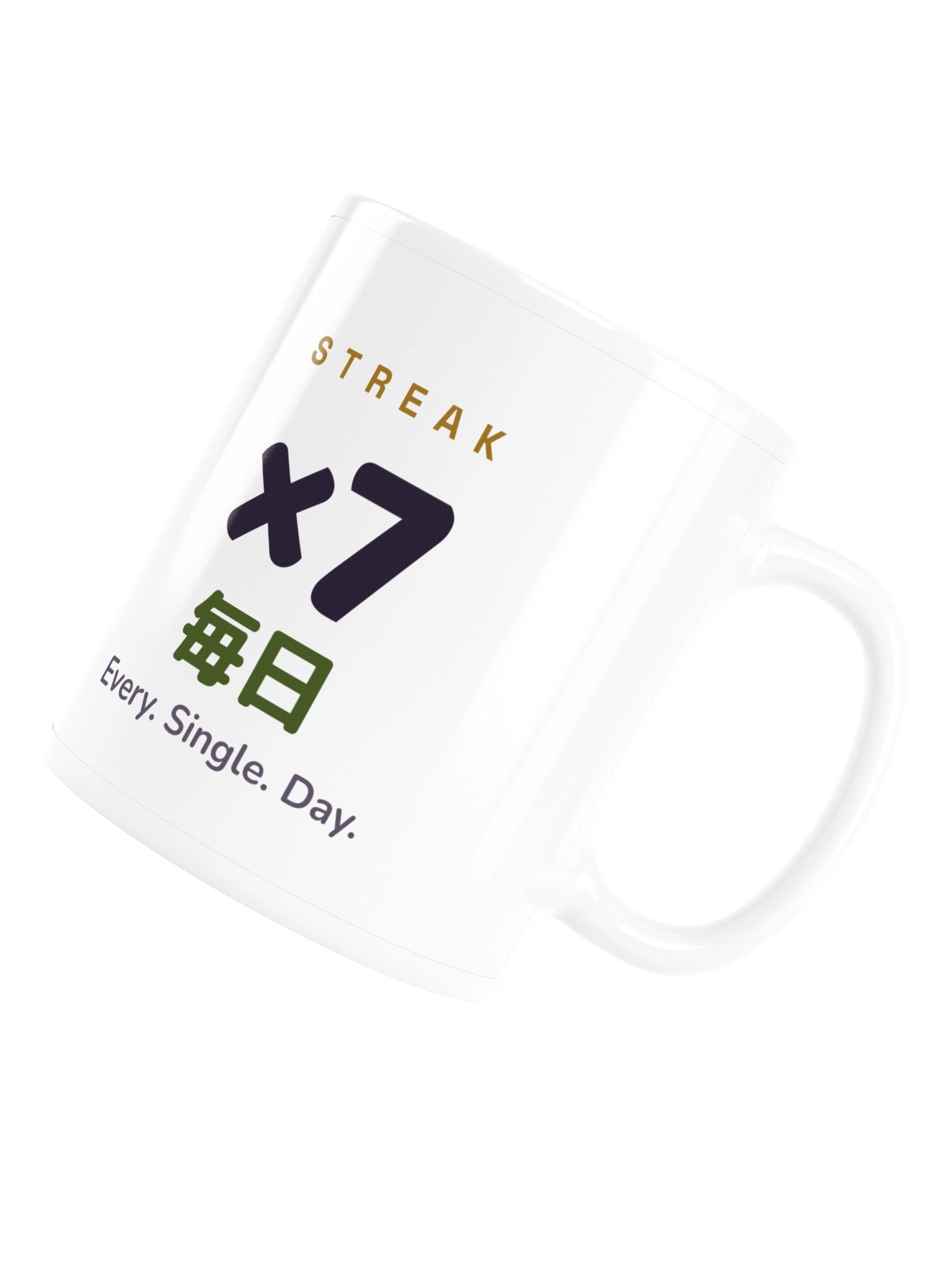 Streak x7 Zombie Cat Japanese Study Mug product image (6)