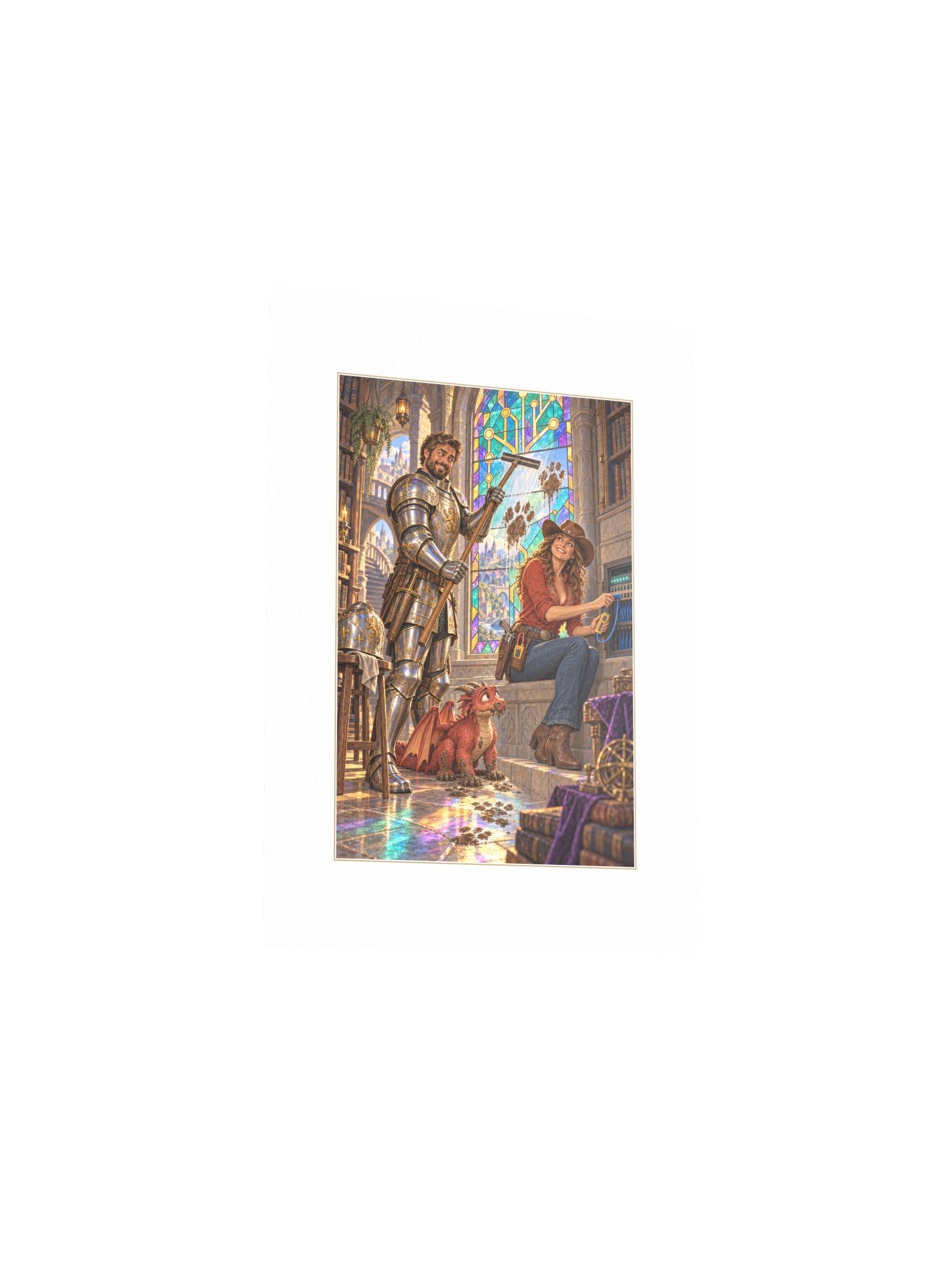 Maintenance Window Small Art Print product image (3)