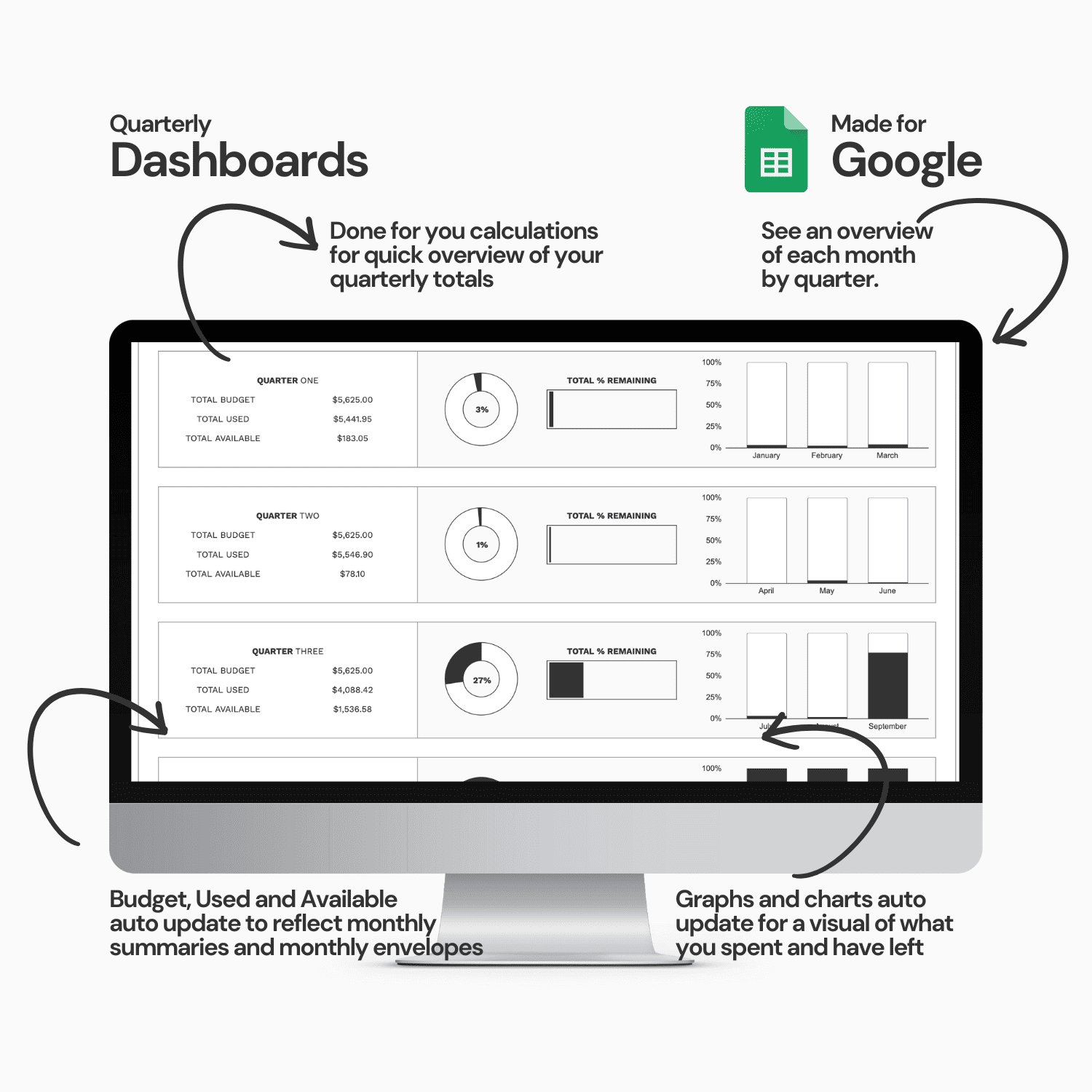 Digital Cash Envelope Budget Spreadsheet System product image (5)