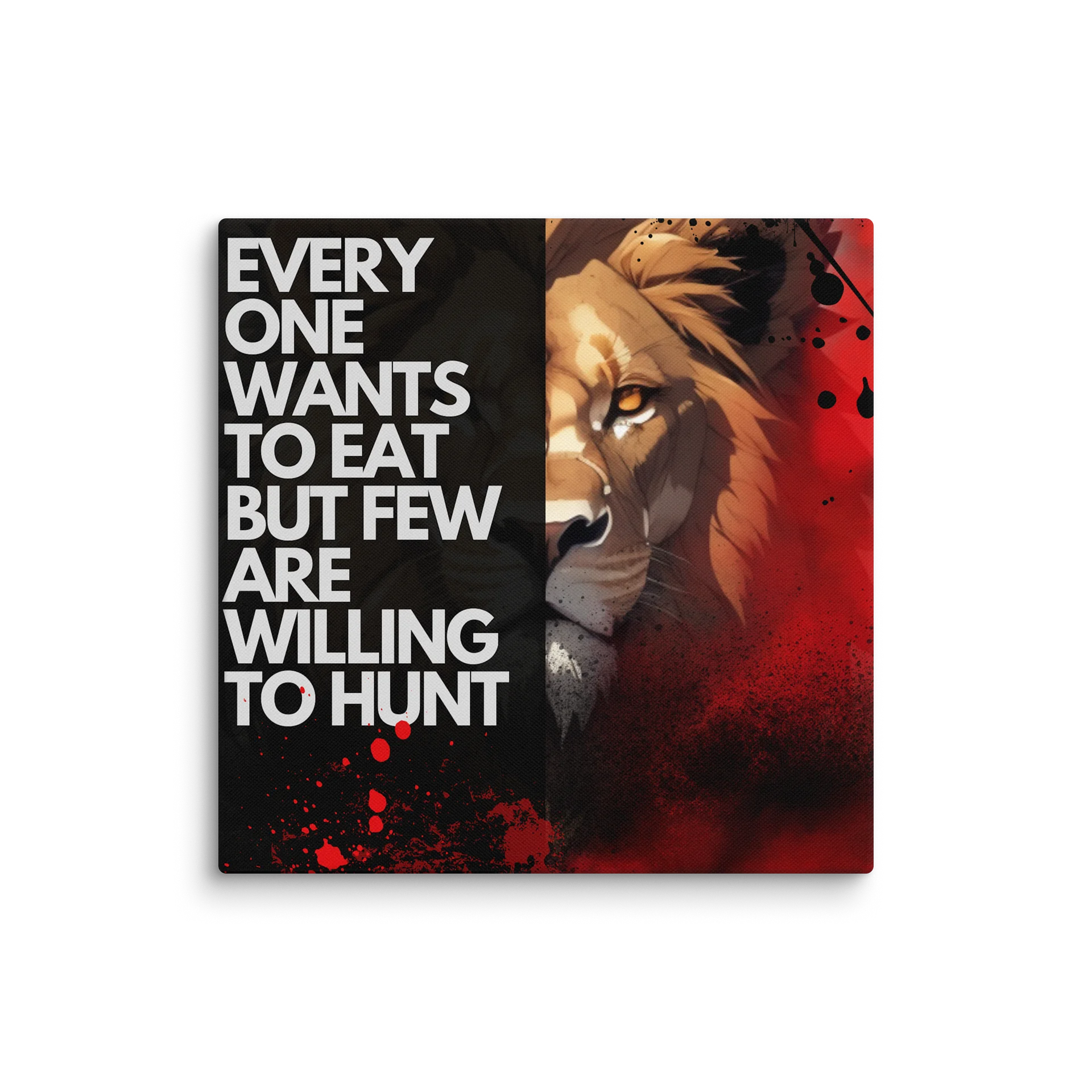 Willing To Hunt Canvas Wall Art product image (2)