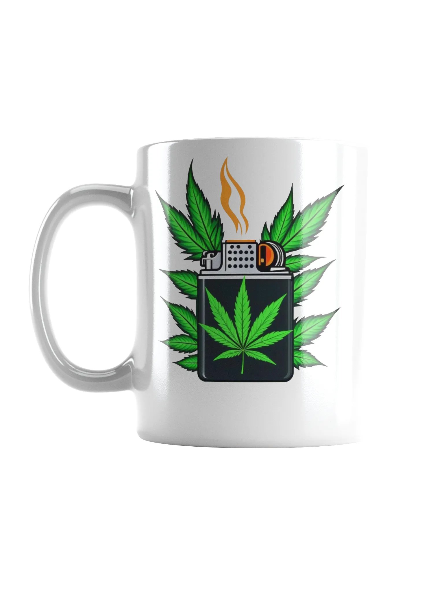 Cannabis Leaf Lighter Mug product image (17)