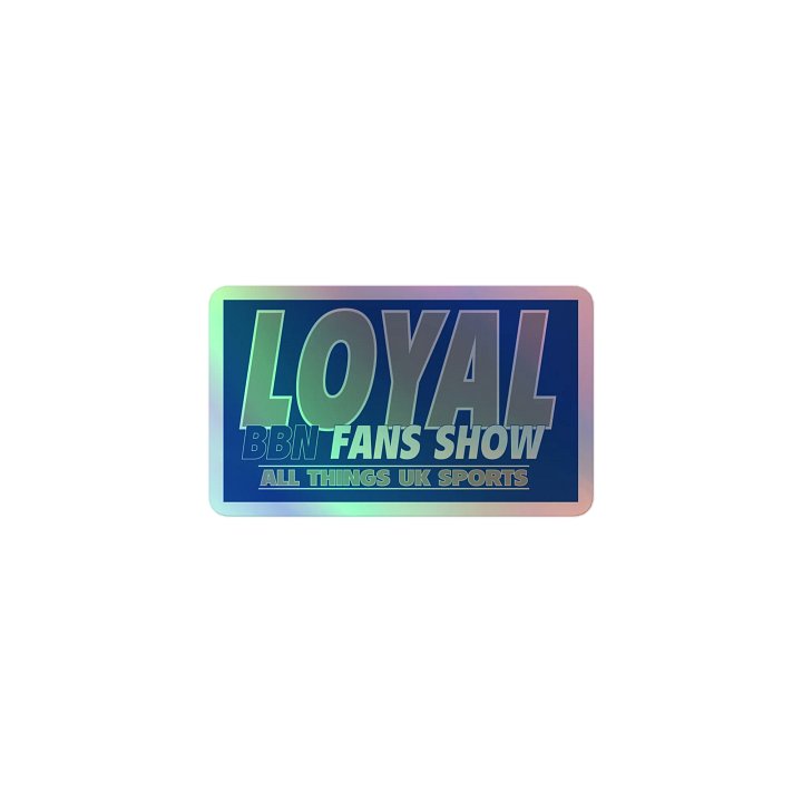 LBBNFS Holographic Sticker Sheet product image (1)