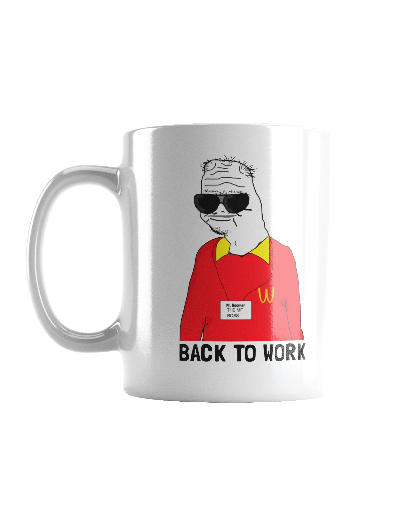 Boomer Mug - Back To Work ⏰💀 product image (1)