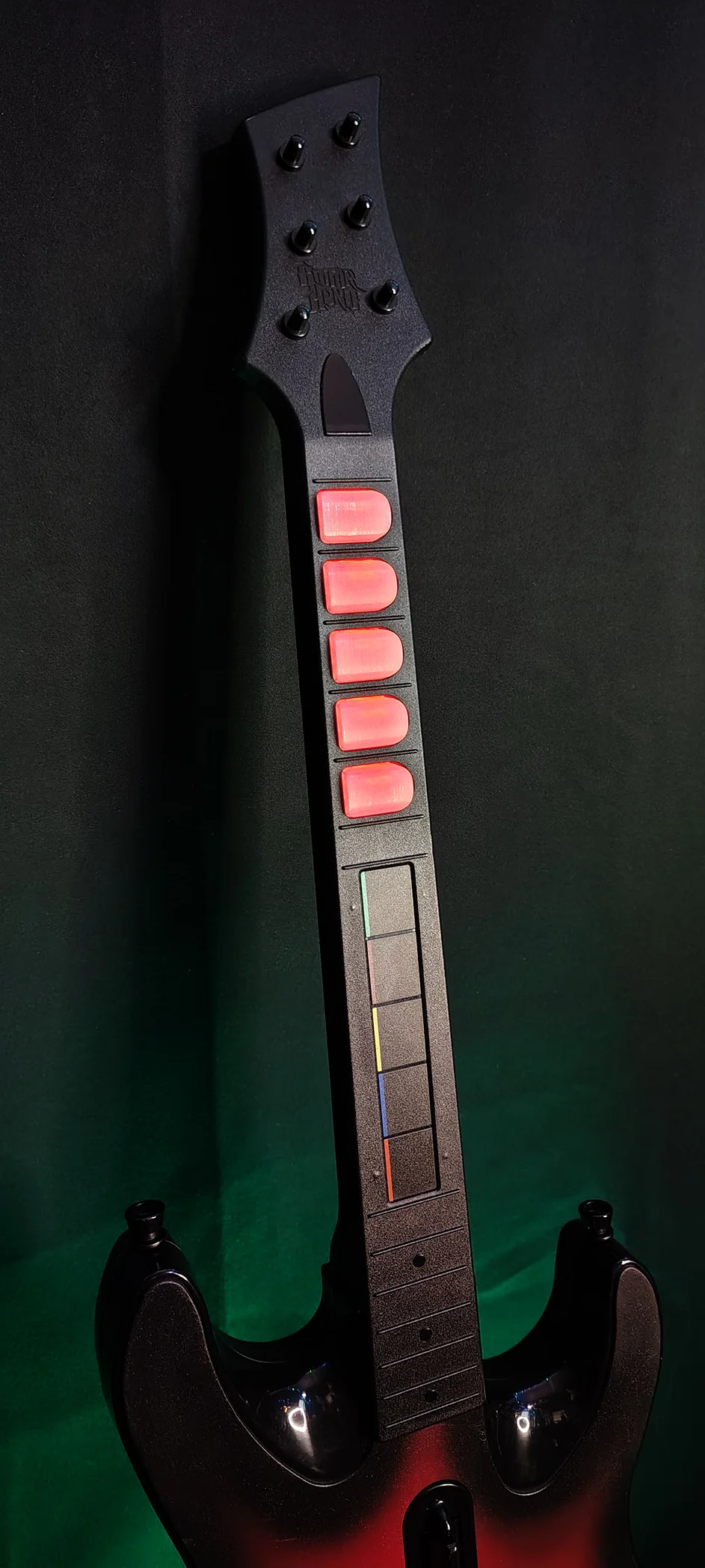 [WT001] Red Burst Custom Modded WT Guitar product image (3)
