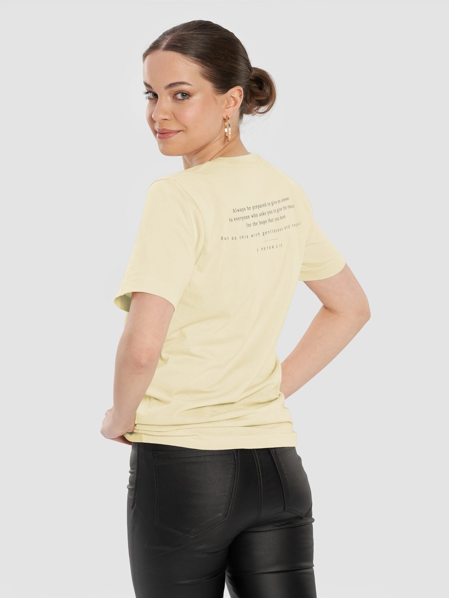 The Prepared Answer Tee (Natural) product image (11)