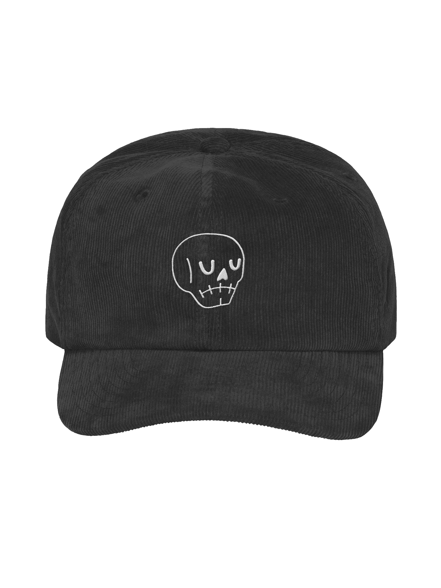 Skull Corduroy Dad Hat product image (1)
