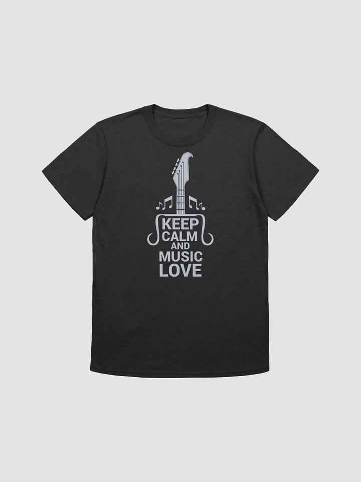 Music Love Guitar Headstock Tee product image (1)