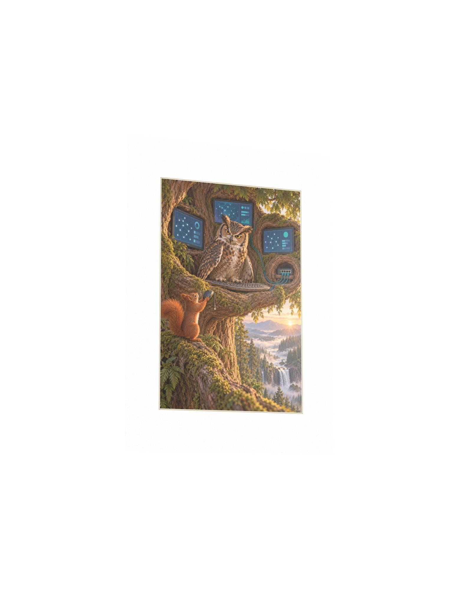 Peripheral Vision Small Art Print product image (3)