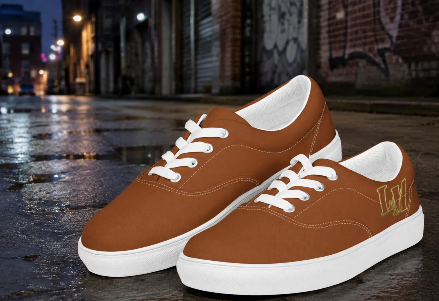 LM Origin™ Terra Brown Sneakers | Women's Canvas Shoes product image (1)