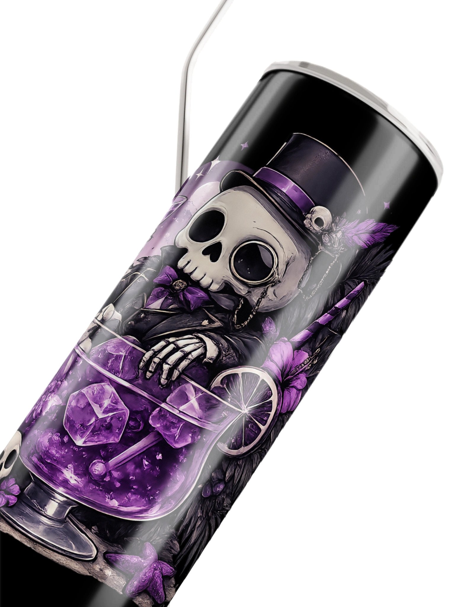 ''Dark Drinks'' Stainless Steel Tumbler product image (2)