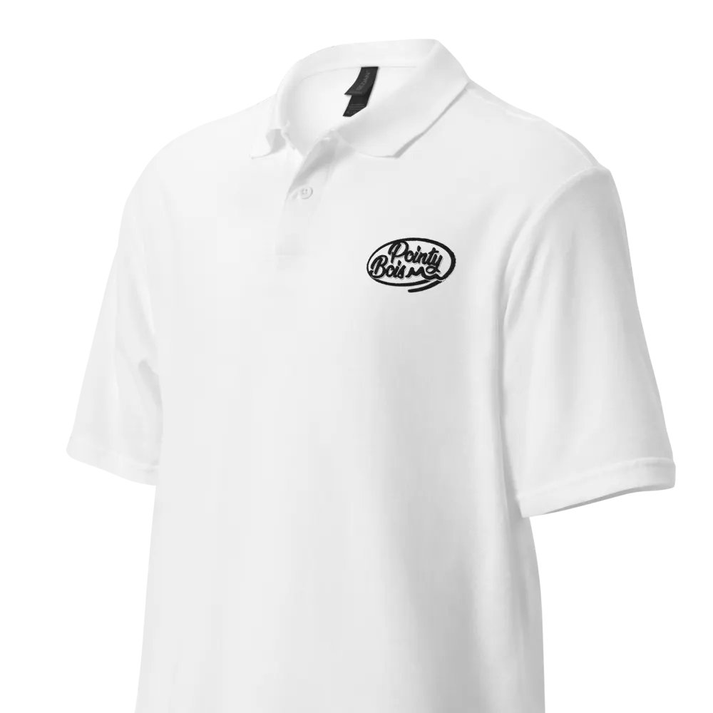Pointy Bois Polo Tee White product image (2)
