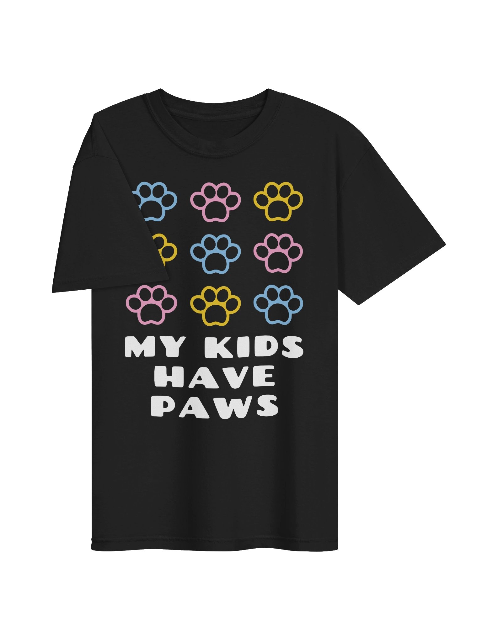 My Kids Have Paws Paw Print Tee product image (3)