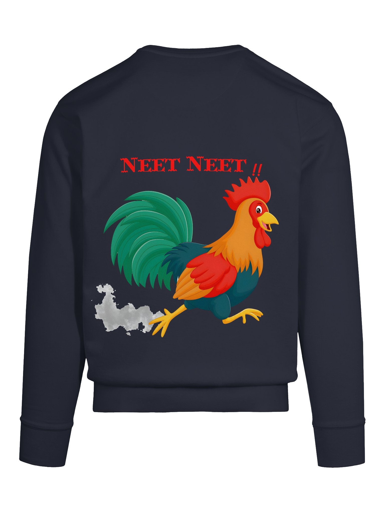 "NEET NEET !!" Running Rooster Sweatshirt product image (62)