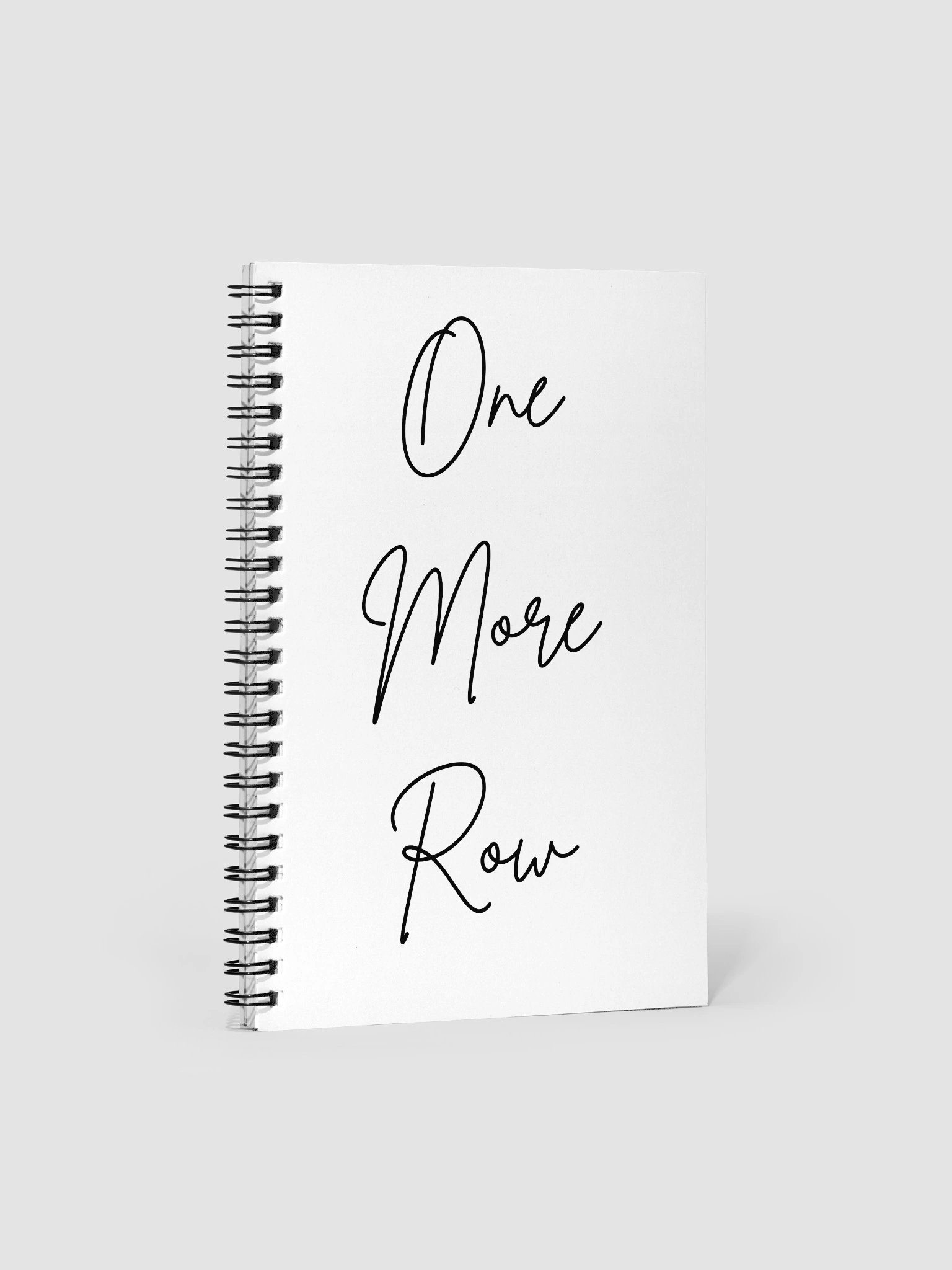 One More Row Spiral Notebook product image (1)
