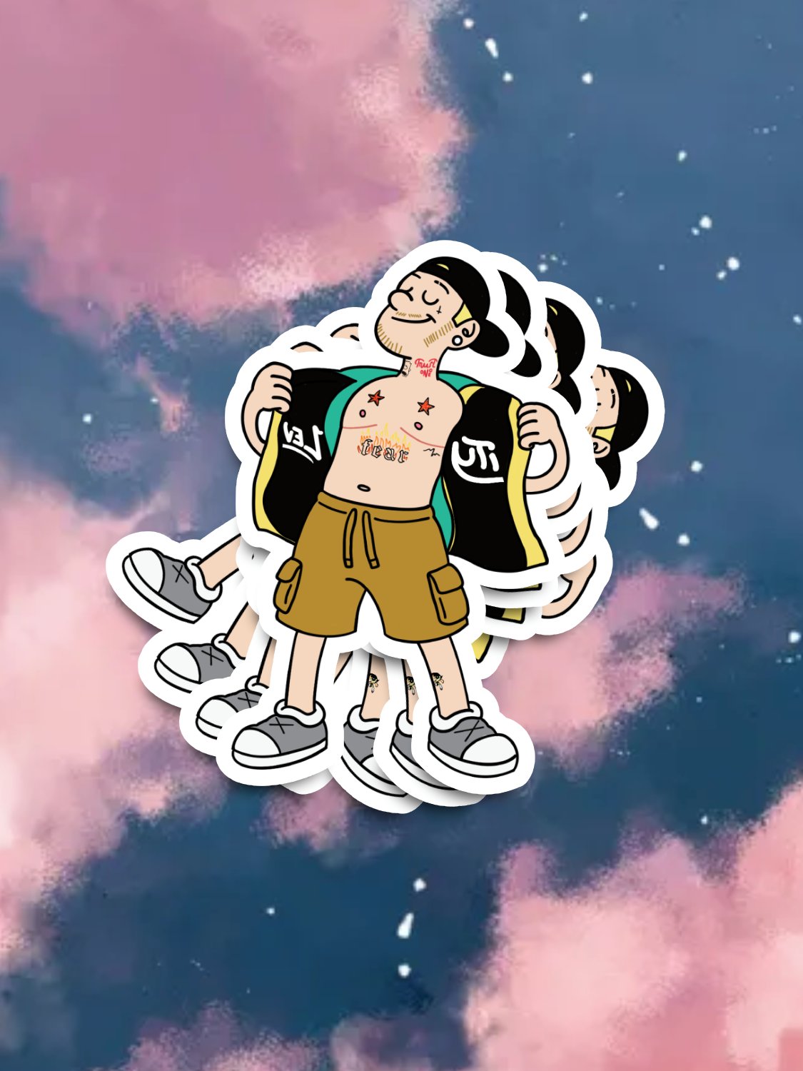 Asher Sticker product image (1)