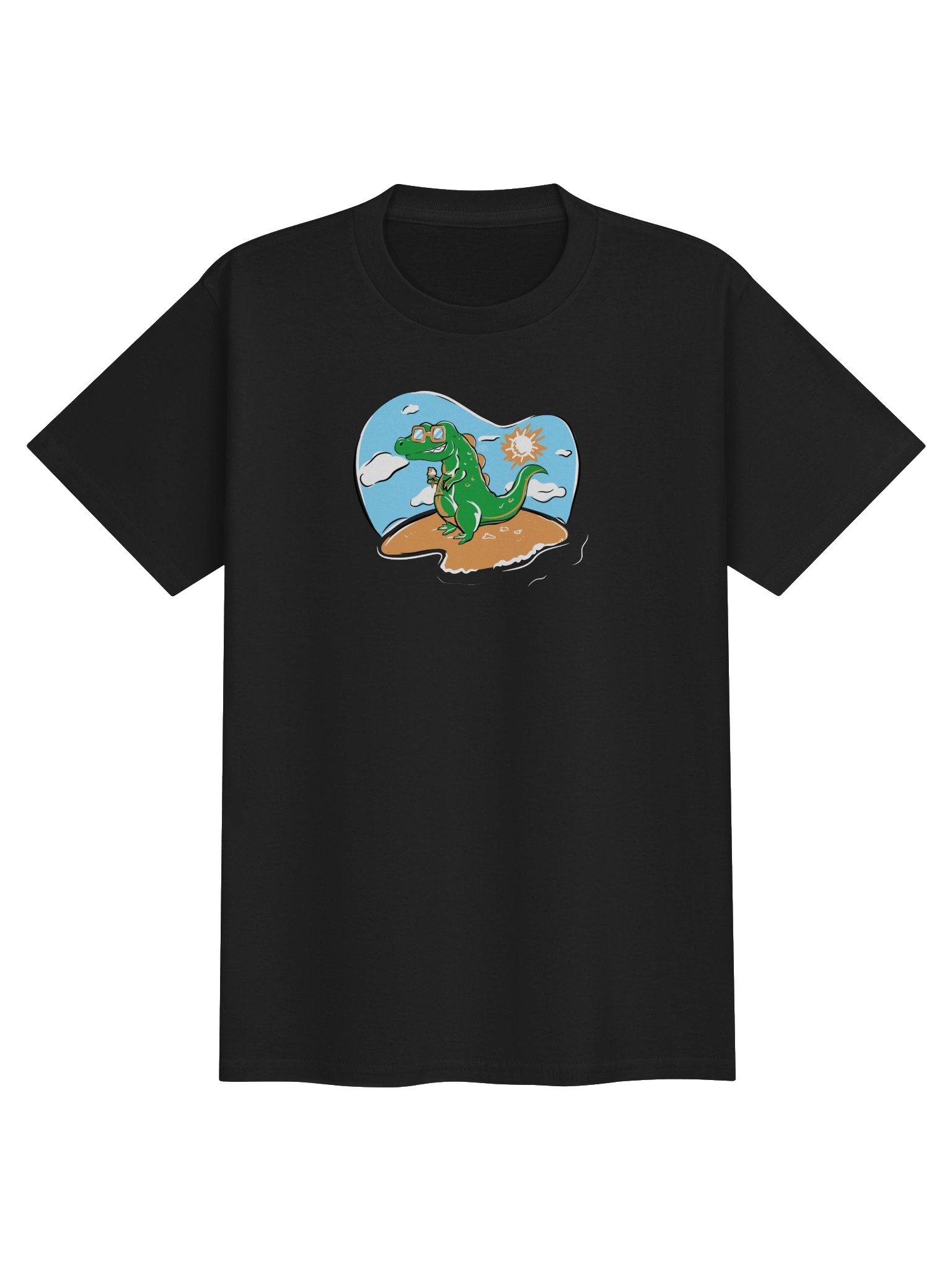 Funny Alligator T-Shirt, Beach Vacation Gator Tee product image (1)