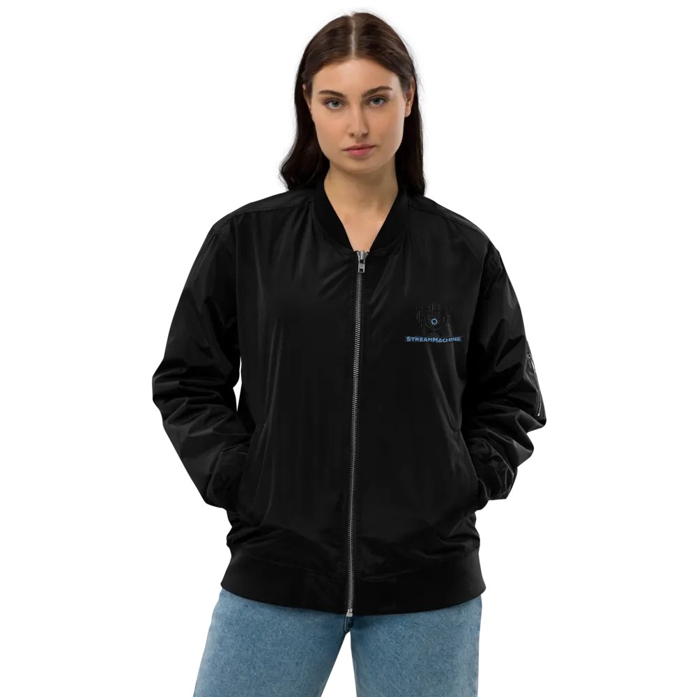 StreamMachine Premium Bomber Jacket product image (12)