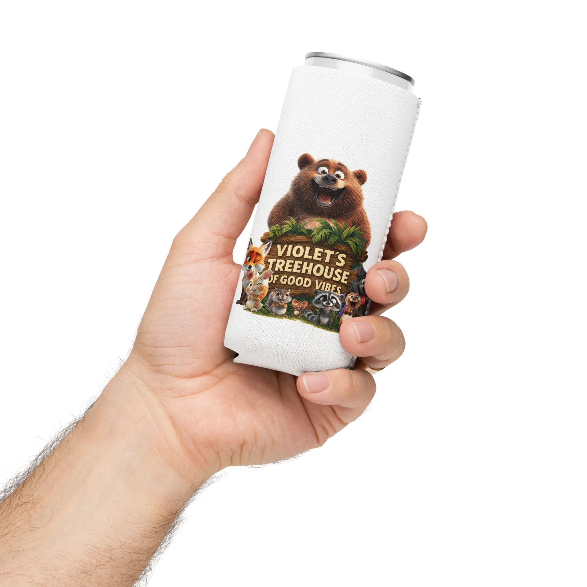 Treehouse of Good Vibes Can Cooler product image (4)