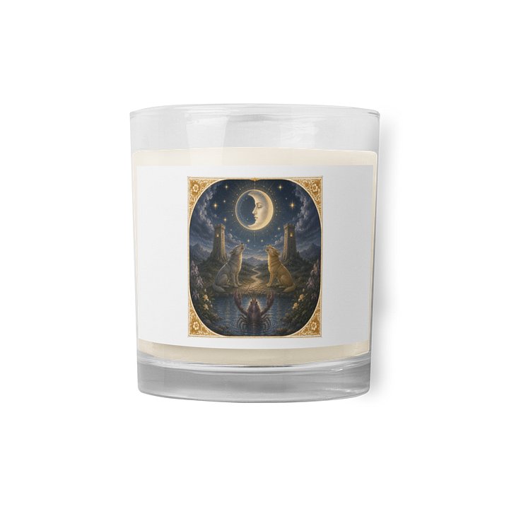 ​🌙 Bougie "L'Arcane XVIII : La Lune" – Rêves & Inconscient product image (1)