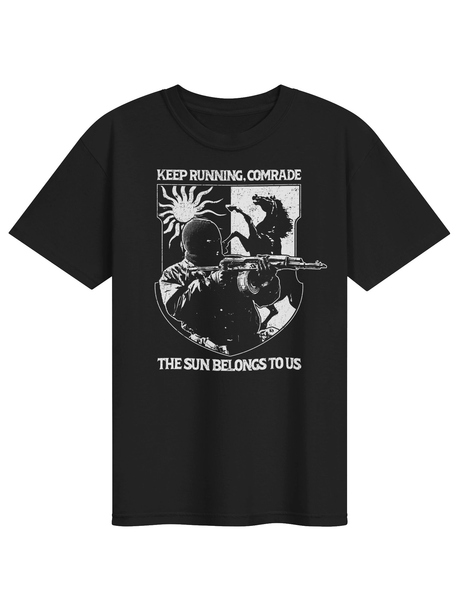 THE SUN BELONGS TO US TSHIRT BACKPRINT product image (1)