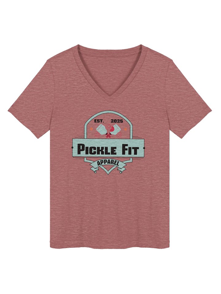 Pickle Fit Logo V-Neck Tee Womens product image (1)